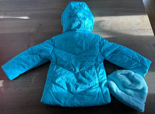 NEW Gerry 3 In 1 Jacket System + Hat Youth Girls Size 4, Aqua Blue - Picture 9 of 9
