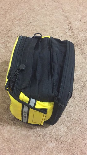 New ROADGEAR Magnetic Sport Tank Bag Yellow Black - Picture 3 of 8