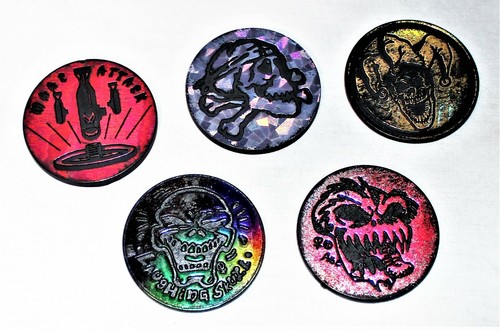 Pog Slammer 5 Plastic American Game, Big Finger trap Eight, Action caps - Picture 6 of 6