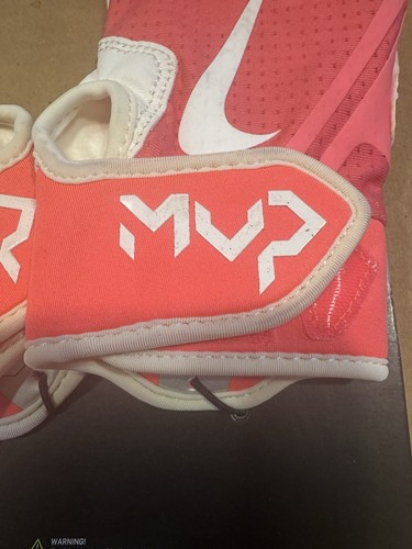 Guante de softbol de bateo Nike Hyperdiamond Edge - pequeño - rosa blanco nuevo con etiquetas - Imagen 7 de 9
