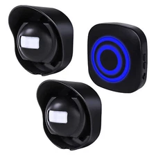 Wireless Driveway Alarm Home Security Doorbell Outdoor Motion Sensor Detectorv3D