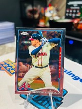 2014 Topps Chrome - #146 Freddie Freeman ATLANTA BRAVES