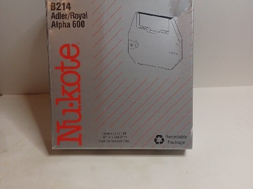 (3) Nu-Kote B214 Adler Royal Alpha 600 NEW IN BOX NIB NOS - Picture 3 of 5