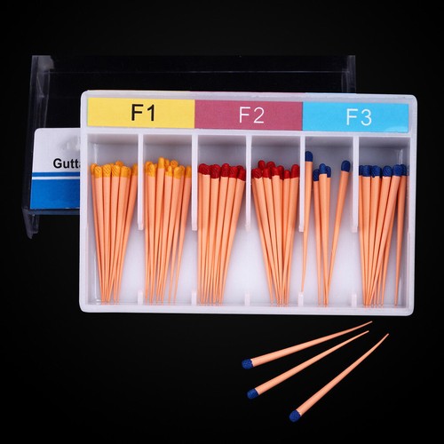Dental Endo Gutta Percha Points F1 F2 F3 Universal 60 Pcs /Box - Picture 3 of 28