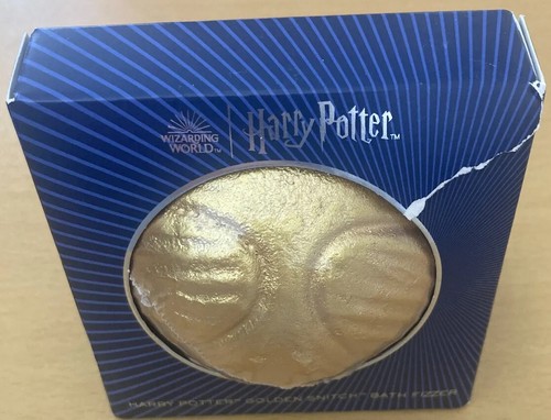 HARRY POTTER GOLDEN SNITCH BATH FIZZER BATH BOMB WIZARDING WORLD GIFT XMAS BNIB - Picture 1 of 10
