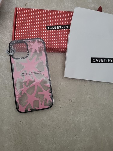 Casetify 12 Pro Max - rosa Sterne - Bild 2 von 3