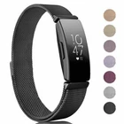 Magnetic Milanese Loop Metal Watch Band Strap For fitbit inspire / HR / 2 Gen