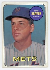 1969 Topps Tom Seaver #480 Vg Vg-Ex Mets