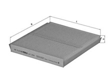 MAHLE Innenraumluft Filter Für BMW ALPINA Z3 Z4 Roadster Roadster S V8 9195193