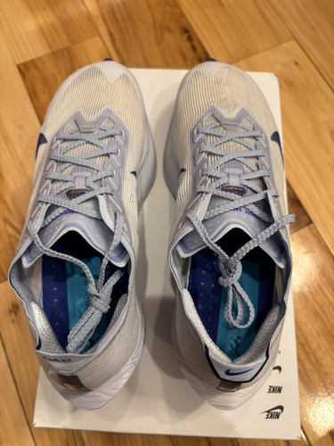 Nike Women's ZoomX Vaporfly Next% 4 Ghost Blue Void Violet HF6412 001 Size 7.5 - Picture 5 of 9