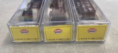 Model Power N Scale ATSF Ore Cars #2871 (Lot of 3) - Picture 12 of 12