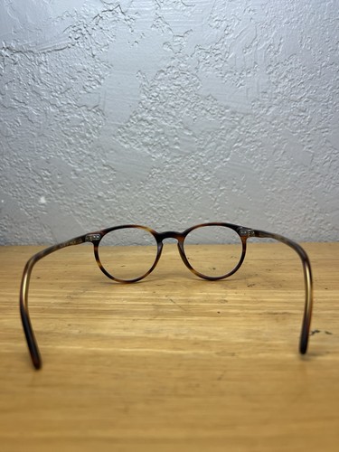 POLO RALPH LAUREN 2083 5007 Brown Tortoise Plastic Round Eyeglasses Frames Italy - Picture 4 of 12