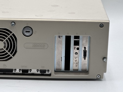 Vintage Compaq Deskpro 286e PC Computer 2520 With Keyboard Powers On Boots - Picture 6 of 9