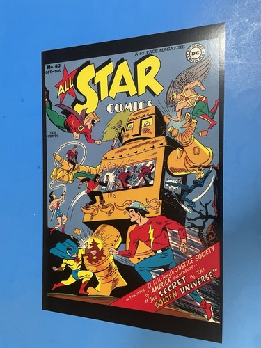 DC ALL STAR COMICS JUSTICE SOCIETY OF AMERICA POSTER BRAND NEW. - Picture 2 of 3