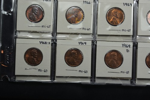 Juego de centavos Lincoln 1962 a 1970 (30 monedas) S,D, P como nuevo - Imagen 7 de 16