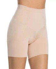 NWT SPANX Women's Nude OnCore Sculpt Mid-Thigh Short Shapewear SS6615 Sz SMALL