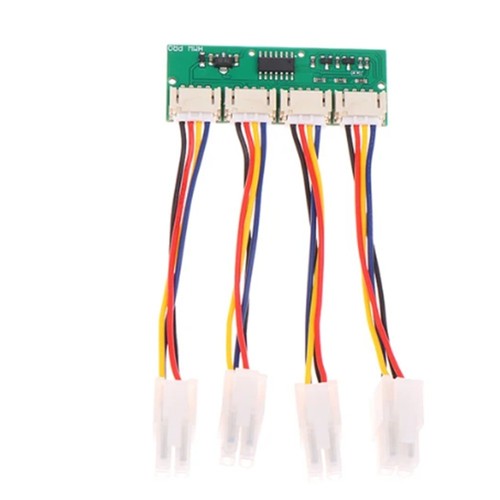 12 V 4-In-1 Quadratischer 4-Poliger Lüftersimulator-Emulator, Speziell für 6464