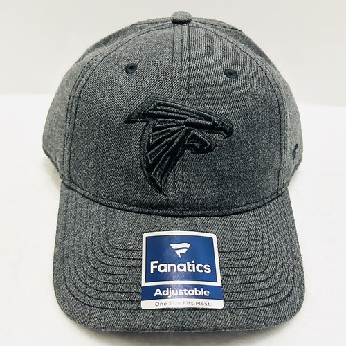 Fanatics Atlanta Falcons Heather Hat Cap Adjustable Snapback Gray NFL Football - Picture 2 of 5
