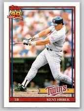Kent Hrbek 1991 Topps #710 Minnesota Twins