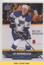 2013-14 Upper Deck Jay Bouwmeester #121 READ 0a1