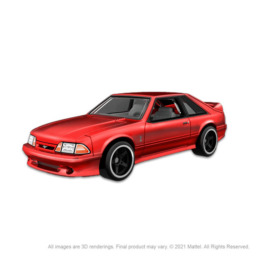 Hot Wheels 2021 RLC Exclusive 1993 Ford Mustang Cobra R - Red - Picture 3 of 3