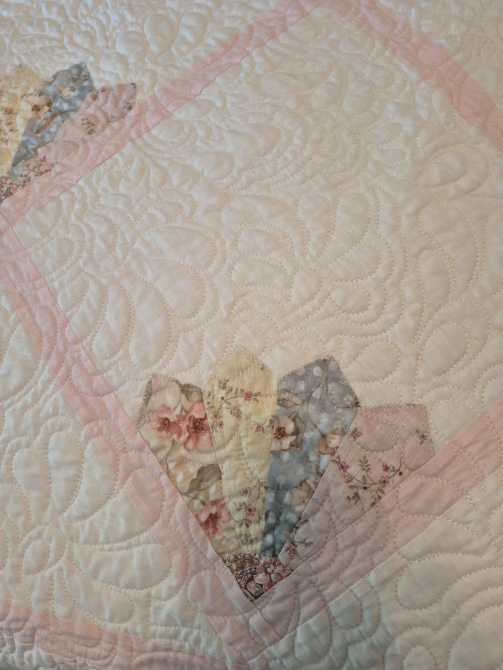 Edredón hecho a mano 80x80 Foto 3 de 4