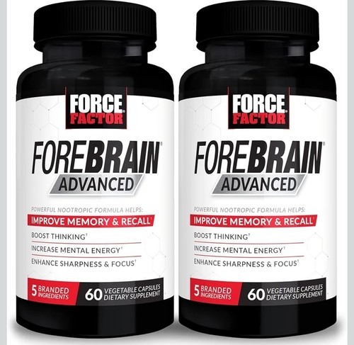 Forebrain Advanced 2-Pack, Brain Booster, Brain Supplement for Memory Focus