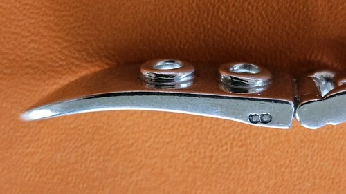 HERMÈS Paris Gürtelschließe - Armband aus 925 Silber, Länge: 23,3 cm - Bild 7 von 8