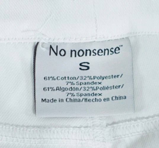 Leggings sin tonterías para mujer pequeños blancos elásticos jeggings pantalones bolsillos Foto 2 de 4