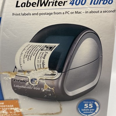 NEW Dymo LabelWriter 400 Turbo Inkless Label Printer OPEN BOX 55 LABELS  MINUTE