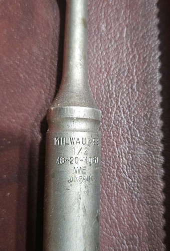 Milwaukee Spline Shank Percussion Carbide-Tip Bit 1/2" x 11 x 16" 48-20-4051 - Picture 3 of 4