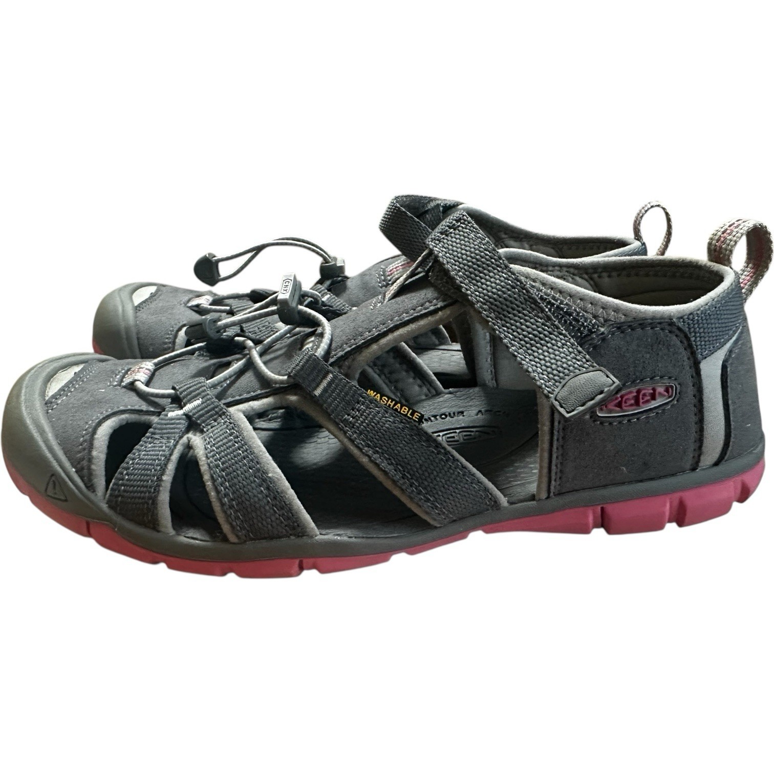 Keen Sandali Donna Scarpe Impermeabili Rosa Grigio Trail Escursionismo Sport US 7 EU 39