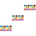  3 Pieces Fraction Circles Homeschool Supplies Game Fractions Toy