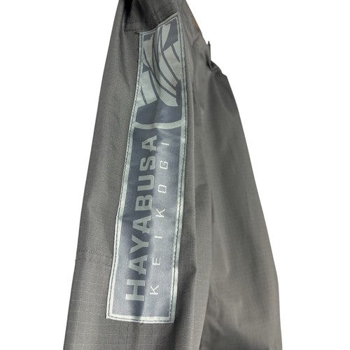 Pantalones Hayabusa Keikogi Karate Jiu Jitsu Gi Para Hombres A2 Gris Cordón MMA - Imagen 4 de 6