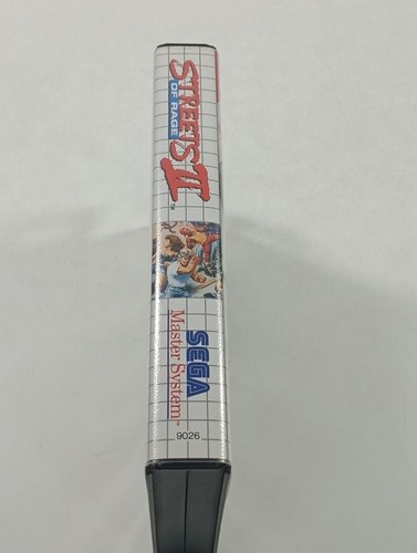 STREETS OF RAGE II SEGA MASTER SYSTEM (MS) PAL-EURO (COMPLETE - COVER DAMAGE) - Picture 3 of 11