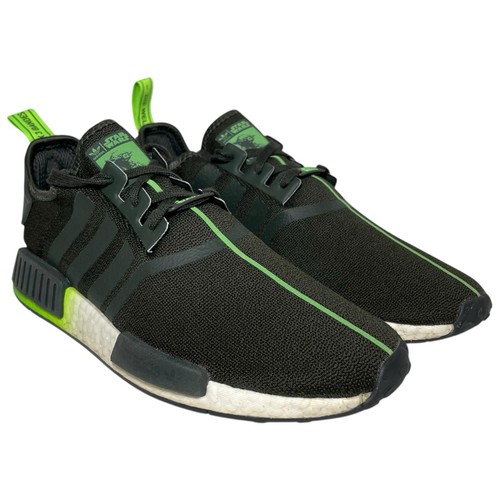 Scarpe da corsa Adidas NMD R1 x Star Wars Yoda 2019 FW3935 verdi da uomo taglia 11,5 - Foto 2 di 11