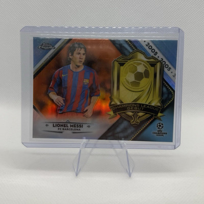 Topps 2018-19 Chrome UCL Debut Lionel Messi Orange Refractor /25 #CLD-LM