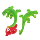  2 Pcs Lizard Hanging Flower Pot Decor: Miniature Lizard Figurines Plant