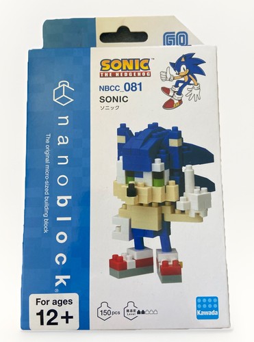 Fedex Nanoblock Sonic The Hedgehog Go Sega Kawada Komplett Neu