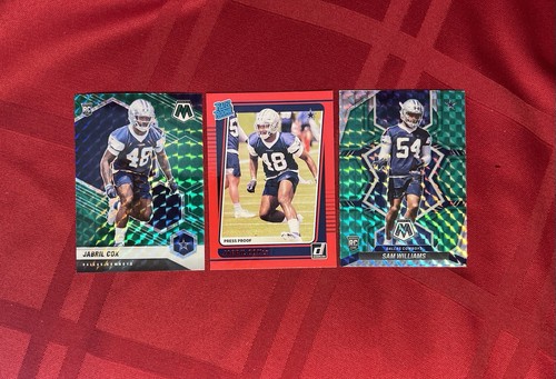 Dallas Cowboys Lot Includes Rookies/Inserts/Numbered Lamb Elliott Prescott (RC) - Bild 17 von 24