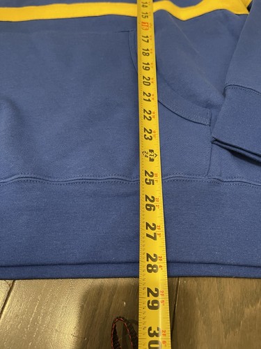 Felpa con cappuccio Mitchell & Ness Golden State Warriors Head Coach nuova con etichette taglia Large $110 - Foto 6 di 6