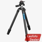 Statyw Leofoto z miską 100 mm + platformą | Strzelanie na zewnątrz z głowicą - LM-403CX + MH-60