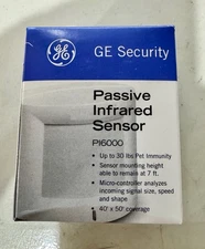 GE Security Interlogix PI6000 PIR Wired Motion Sensor/Detector Opt Pet Immunity