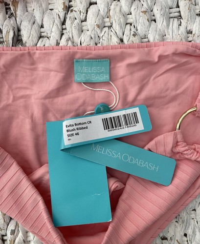 Melissa Odabash Blush Evita Bikini 14& Swim Bag BNWT rrp£250🎁spring Sale! - Picture 4 of 7