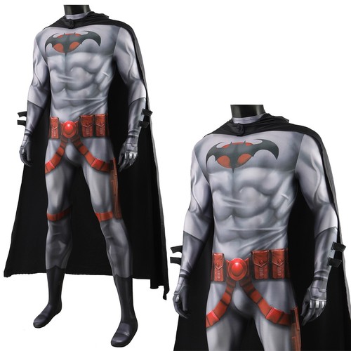 Flashpoint Batman Juegos con disfraces Mono Capa Body Adulto Niños Disfraz Halloween - Imagen 4 de 18