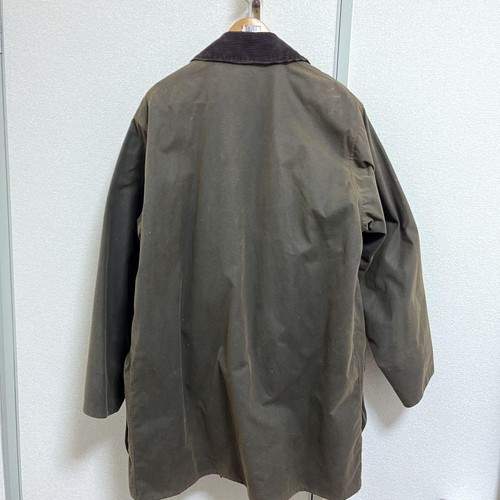 Barbour Jacket Blouson Coat Men Corduroy Collar Plaid - Picture 3 of 6