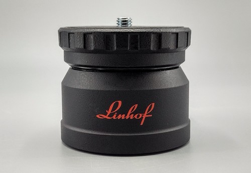 Linhof Large Leveling Head, 77 mm Base 3/8" Item 003659, New In Box! MINT - Picture 3 of 10