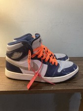 Nike Air Jordan Retro 1 High Men's Golf Patent Midnight Navy Size 9.5 DQ0660 103