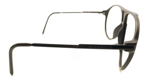 Serengeti Drivers 5252L Black Aviator Sunglasses Frames 145 Japan Men Women - Picture 5 of 12