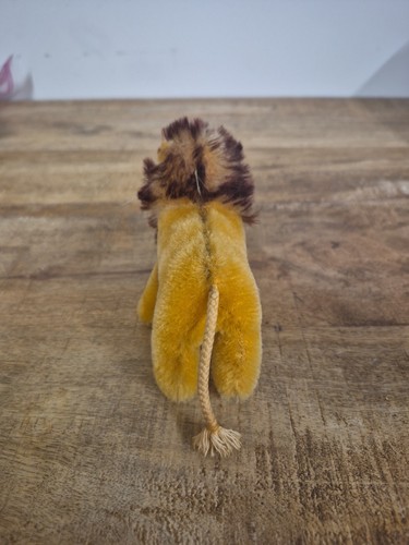 Vintage Steiff "Leo" Lion, mohair With tag, no button, 3.5" tall - Picture 4 of 11